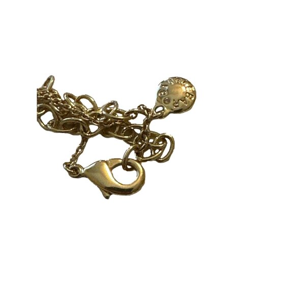 Baublebar Disney Minnie Mouse Necklace Gold Tone Crystal - Picture 3 of 4